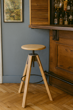 vis acier bar sans dossier 1